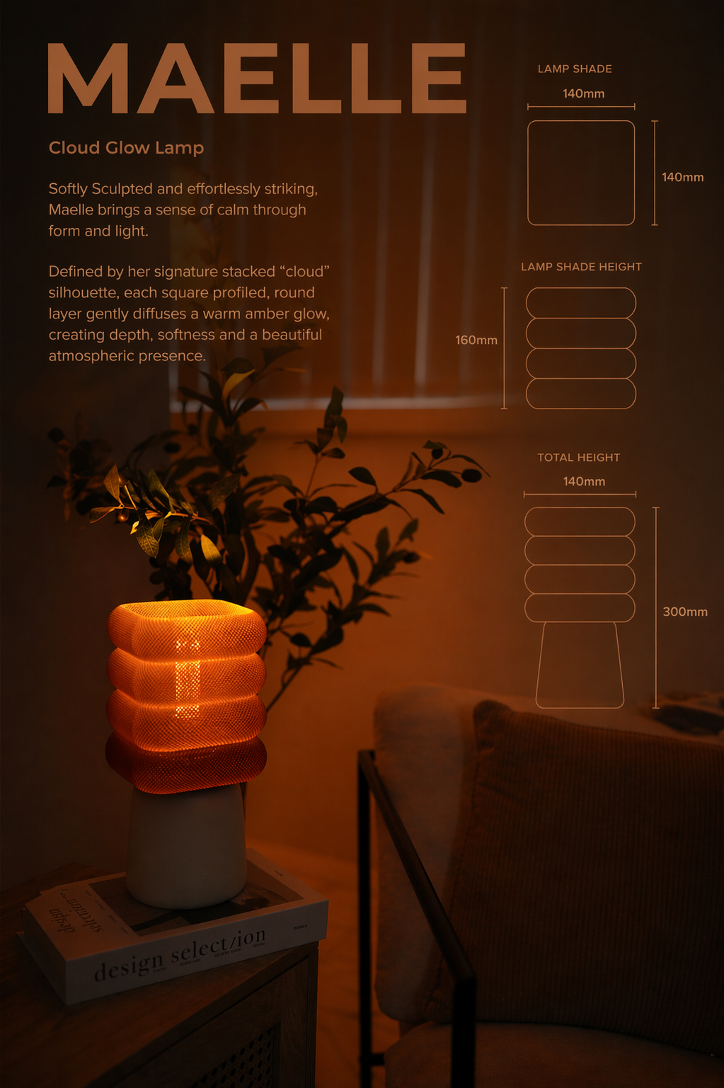 Maelle - Cloud Glow Lamp